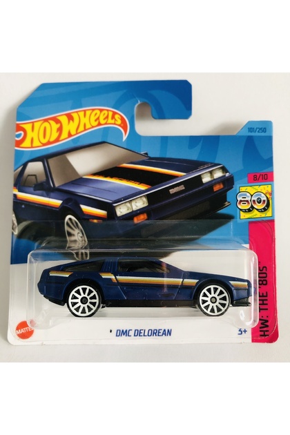 HOT WHEELS 2023 YENİ - NEW Dmc Delorean Lacivert 80's Series 1:64