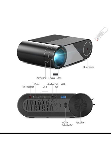 GoldMaster Byintek XR-757+ 2800 lümen 1920x1080 4K Ready Kablosuz