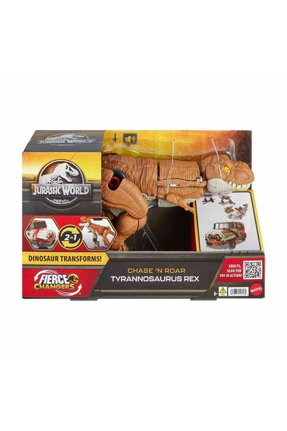 Mattel HPD38 Jurassic World Değişim Serisi - Dönüşebilen T-Rex