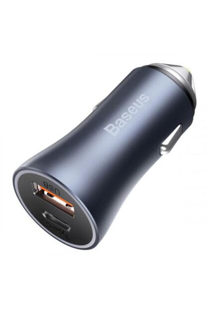 Baseus 40W LED işıklı araç şarjı genel görünüm