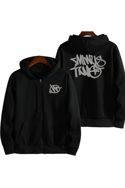 Minus two Y2K Hoodie letter graphic print Hoodie model35