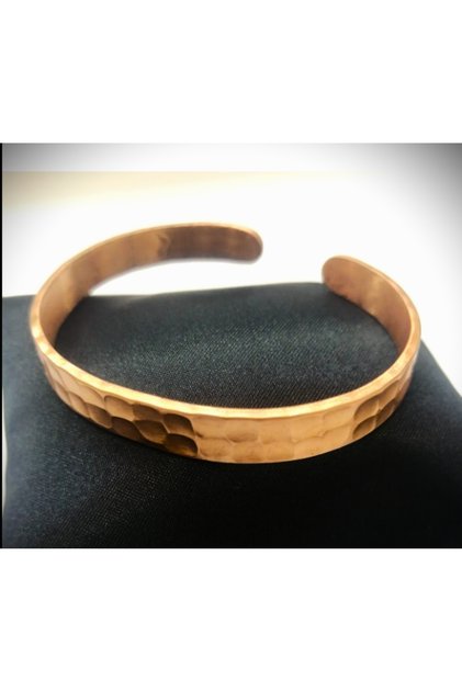 pure Copper Hand Forged Luck Bracelet 100% Forged Copper suitable for all wrist