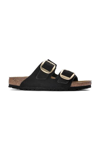 【即購入OK】BIRKENSTOCK Arizona Big Buckle 37 Birkenstock Arizona Big Buckle Terlik 102390-black Gold - Fiyatı