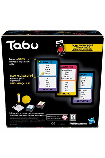Hasbro Tabu F5254 - Fiyatı, Yorumları