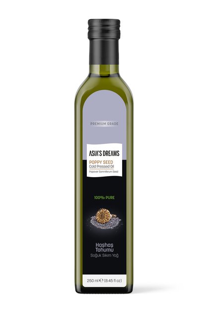 Asia's Dreams Poppy Seed Cold Pressed Oil 250ml