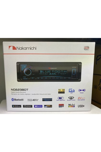 Nq623bdt Oto Teyp 3 Amfi Bt Dsp 40 Bant Işlemci Pro NQ623DBT UYumlu
