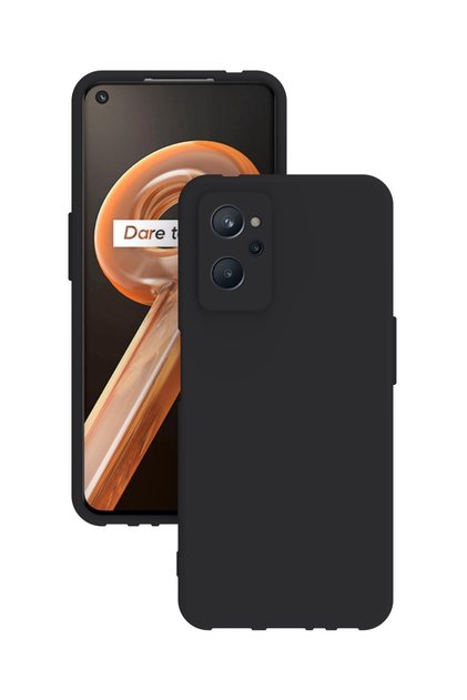 Realme 9i Kılıf Kamera Korumalı Silikon Rubber Arka Kapak