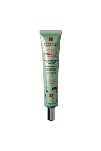 レッド CCクリーム 3本セット erborian CC Red Correct - Kızarıklık Dengeleyici CC Krem 45 ml