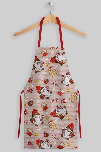Ays Home New Year's Cookie Kitchen Apron