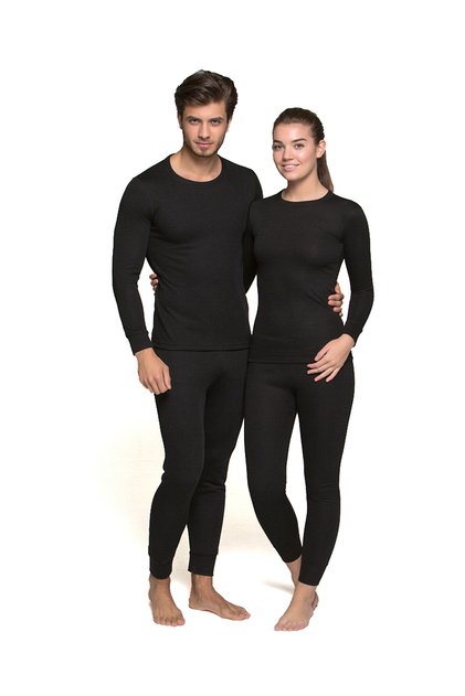 Hbtrend Tights Soft Inside Warm Black Women Men Unisex Underwear Tights
