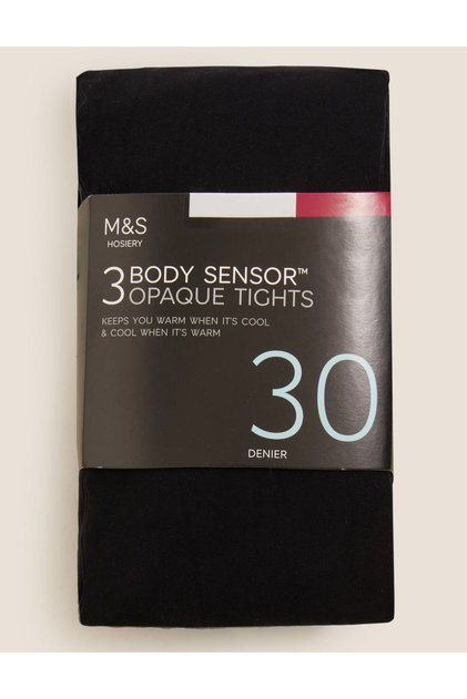 3'lü 30 Denye Body Sensor™ Külotlu Çorap