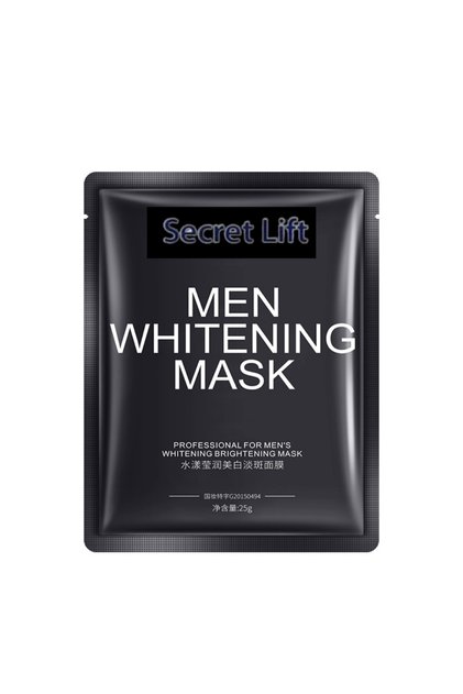 Organic Herbal Extract Face Revivalery and Whitening Mask for Men 2 Pieces