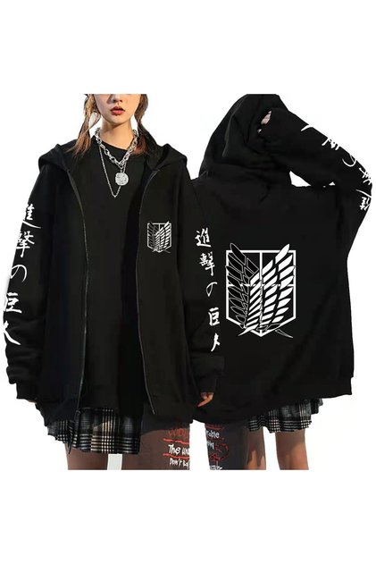 Titan Hoodie fermuarlı kapüşonlu Hoodie Model23