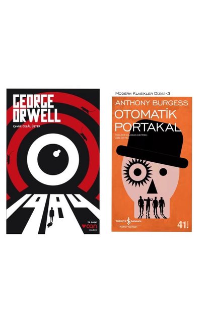 1984 - George Orwell - Otomatik Portakal - Anthony Burgess