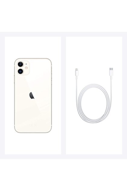 Apple iPhone 11 64 GB Beyaz Cep Telefonu Aksesuarsız Kutu (Apple