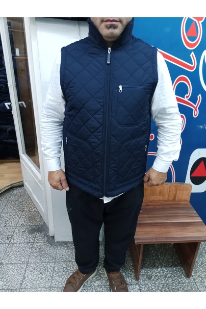 ,,Vestă puf matlasată Bărbați interior cu fleece Patru anotimpuri,,,hvst2023