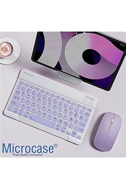 Microcase Tablet ve Telefonlar için Bluetooth Türkçe Q Klavye ve
