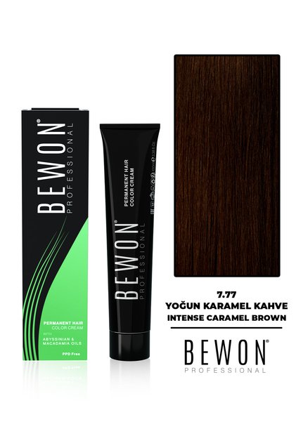 Saç Boyası - Yoğun Karamel Kahve 7.77