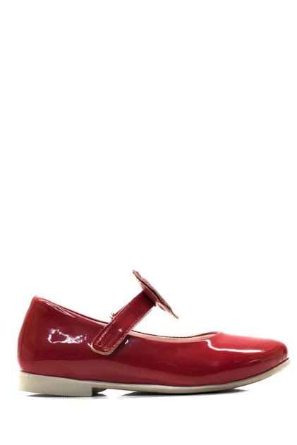 8683 Orthopedic Girls Preschool Red Patent Leather Ballerinas