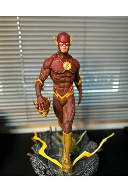 TuransoyCraft DC Comics Flash Obje Avengers The Flash Figür 25CM