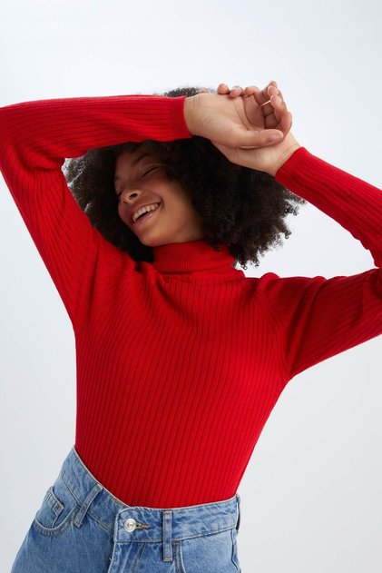 Slim Fit Turtleneck Sweater