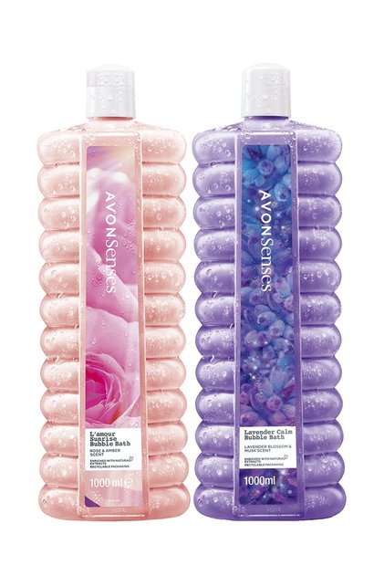 Senses Gül, Kehribar ve Lavanta Kokulu Banyo Köpüğü Paketi