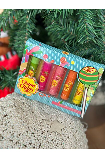 QUEEN AKSESUAR İthal Chupa Chups meyveli dudak balsamı