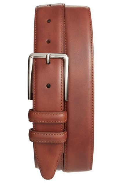 Men's Classic Men's Tan Belt For Fabric And Canvas Trousers