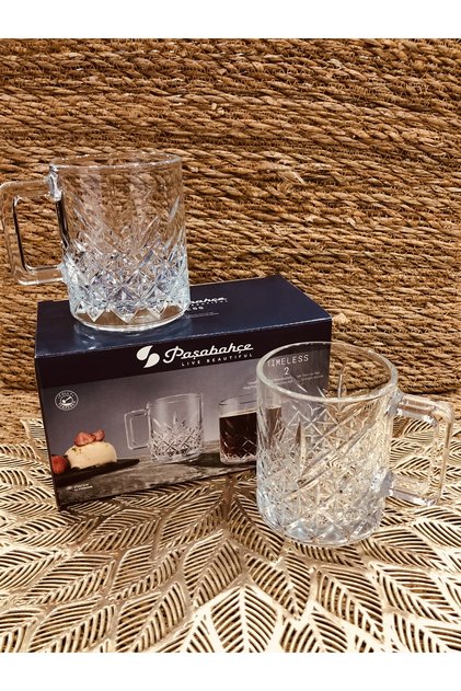 Timeless 2-Piece Glass with Handle 250cc
