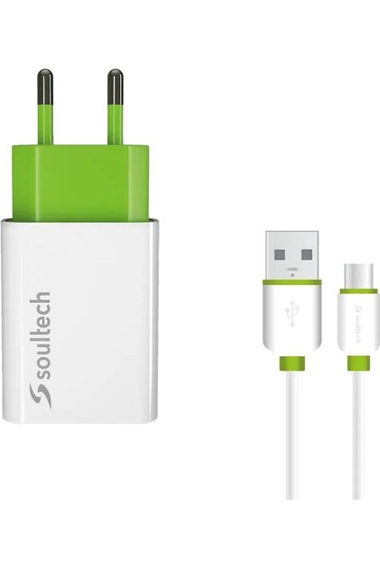 SC113B 2.1A Comfort Seyahat Şarjı +Type-C 2A USB Kablo