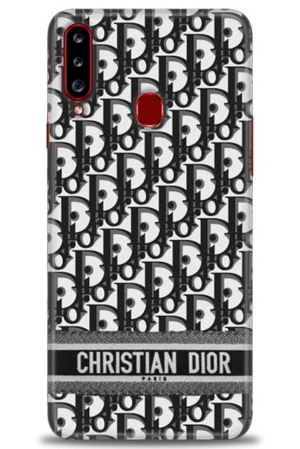 Case for Samsung Galaxy A20S Case Hd Printed Case - Dior + Full Screen Protector