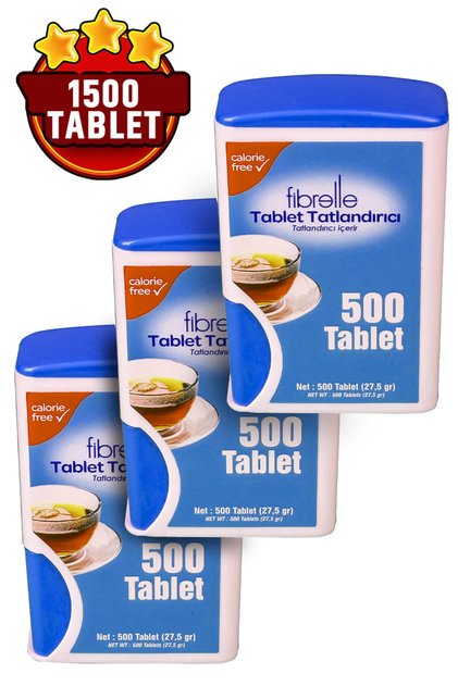 Tablet Sweetener 1500 Tablets - 500X3 Boxes