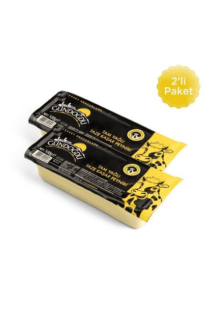 Taze Kaşar Peynir 500gr 2'li
