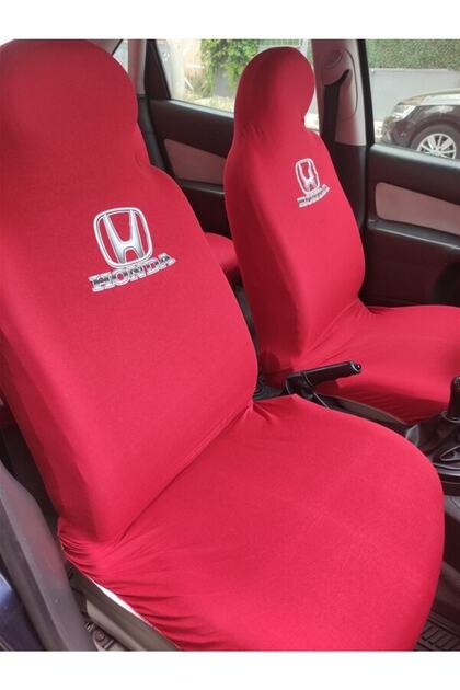Civic Kırmızı Oto Atlet Servis Kılıfı 4 Parça Ser-0011