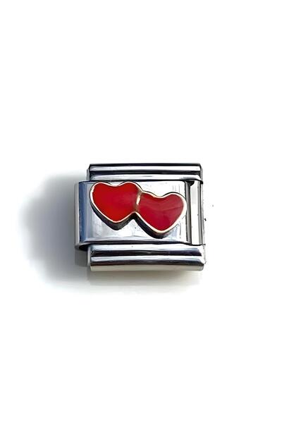 Steel Unisex Italian Bracelet Charm