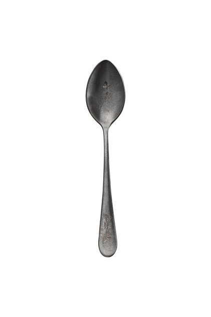 Epsilon Tea Spoon - Retro - Floral Pattern - 12 Pieces