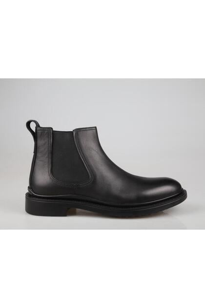 3k2572 Genuine Leather Black Men's Boots