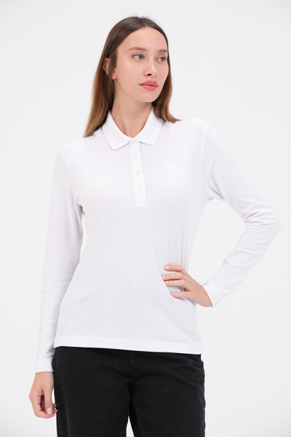 Regular Fit Long Sleeve Polo