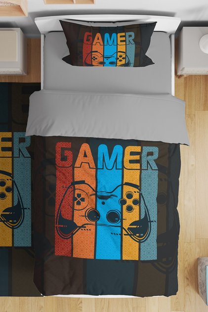 مجموعة غطاء لحاف للأطفال الرضع من Gamer Gamer 7