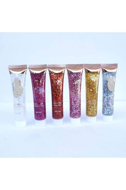 Glitter Eyeshadow and Glitter Gel - For Face and Body