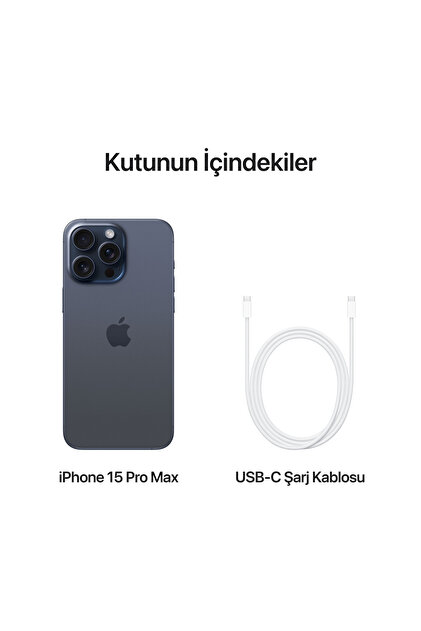 Apple iPhone 15 Pro Max 1 TB Mavi Titanyum - Fiyatı, Yorumları