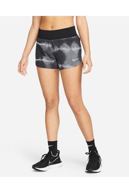 Dri Fit Eclipse 3" Orta Bel Kadın Koşu Şortu. DM7725-010