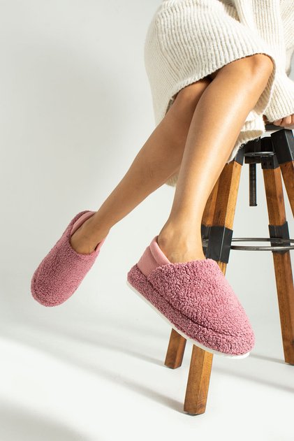 Cizme de casă din pluș cu talpă elastică anti-alunecare pentru femei Panduf pentru femei Cizme de casă Pantofi de casă Stc419