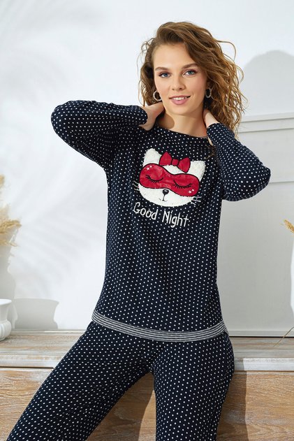 15143 NAKIŞLI PİJAMA TAKIM
