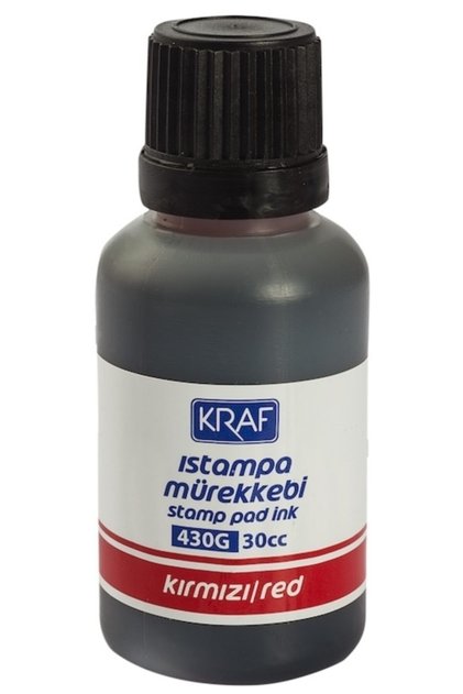 Istampa Mürekkebi 30 Cc Kaşe Mürekkebi Kırmızı (1 Adet)