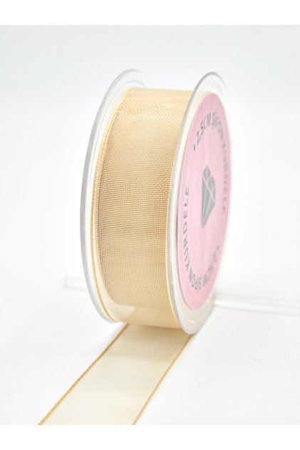 Cappuccino Chiffon Ribbon 2.5cm-20m
