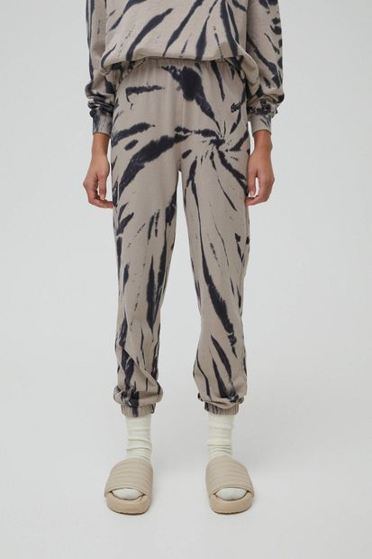 Pull & Bear Batik Spiral Desenli Pantolon - 2
