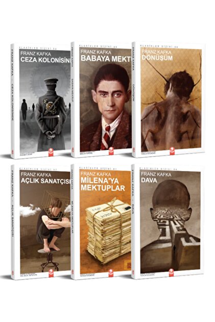 Kızıl Panda Yayınevi Franz Kafka Seti 6 Kitap Fiyatı, Yorumları
