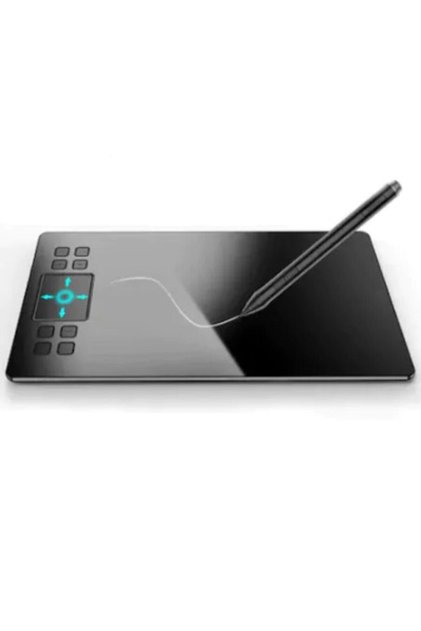 A50 10x6" 16384 Yüksek Basınç Dokunmatik Kısayol Profesyonel 5080 LPI Grafik Tablet + Kalem