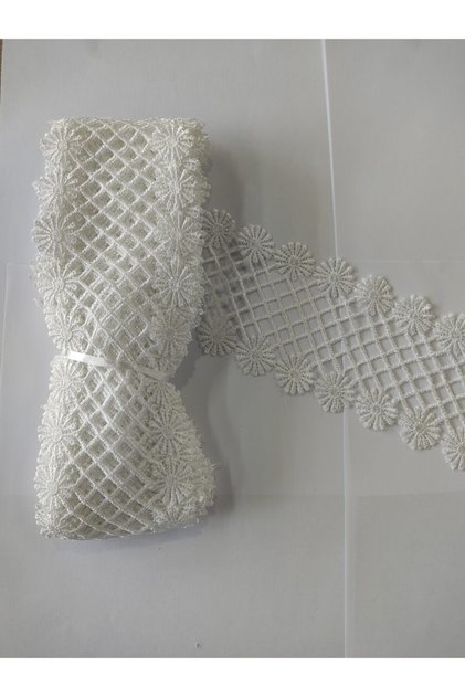 Güpür Dantel Fisto Tekstil Aksesuarı 2 Metre